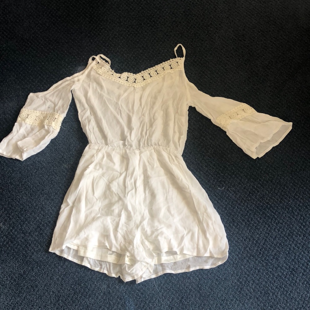 Off the shoulder romper